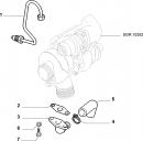 Трубка подачи масла на турбину Fiat Ducato 1475762080