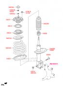 Фотографія запчастини  Проставка пружини передньої під опору