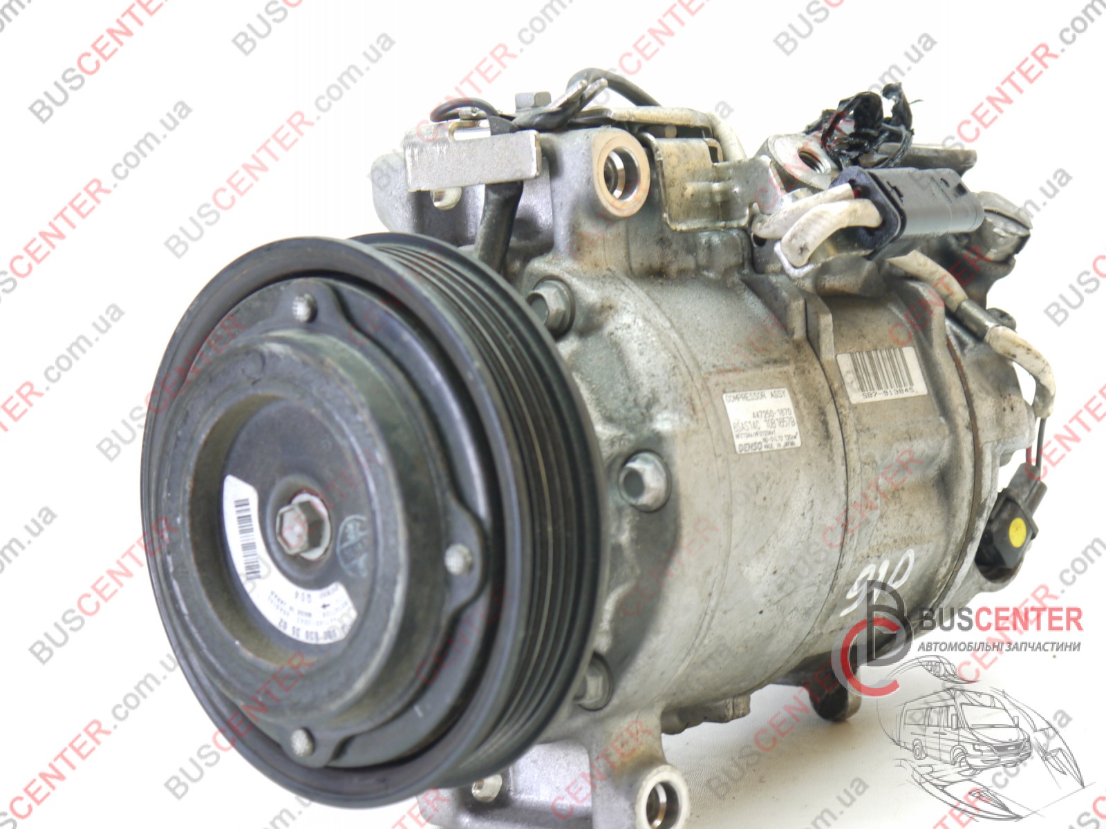 Фотография запчасти Компрессор кондиционера (Denso 6SAS14C (W910)