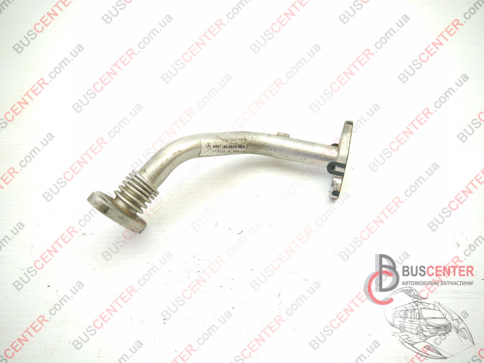 Фотографія запчастини Сливная трубка турбины (Обратный маслопровод)