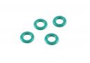Уплотнительное кольцо обратки форсунки Common Rail ("- фитинга/ трубки обратки" резиновое кольцо, сальник, манжет, прокладка, резинка - 1 шт)