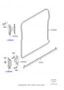 Фотография запчасти Уплотнитель двери боковой сдвижной правой/ левой