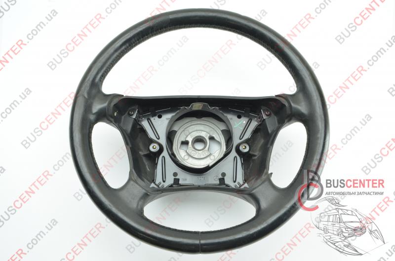 Фотография запчасти Руль под AirBag (черный кожаный)