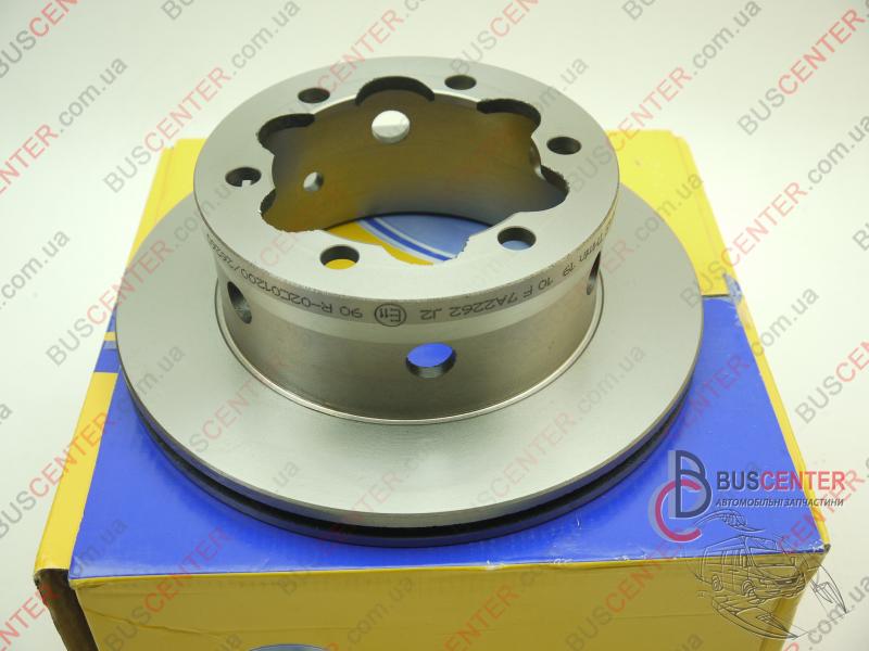 Тормозной диск вентилируемый задний 408-416 (двухкатковый)