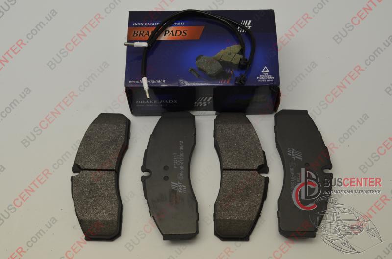 Фотографія запчастини  Гальмівні колодки передні ( дискові гальма)