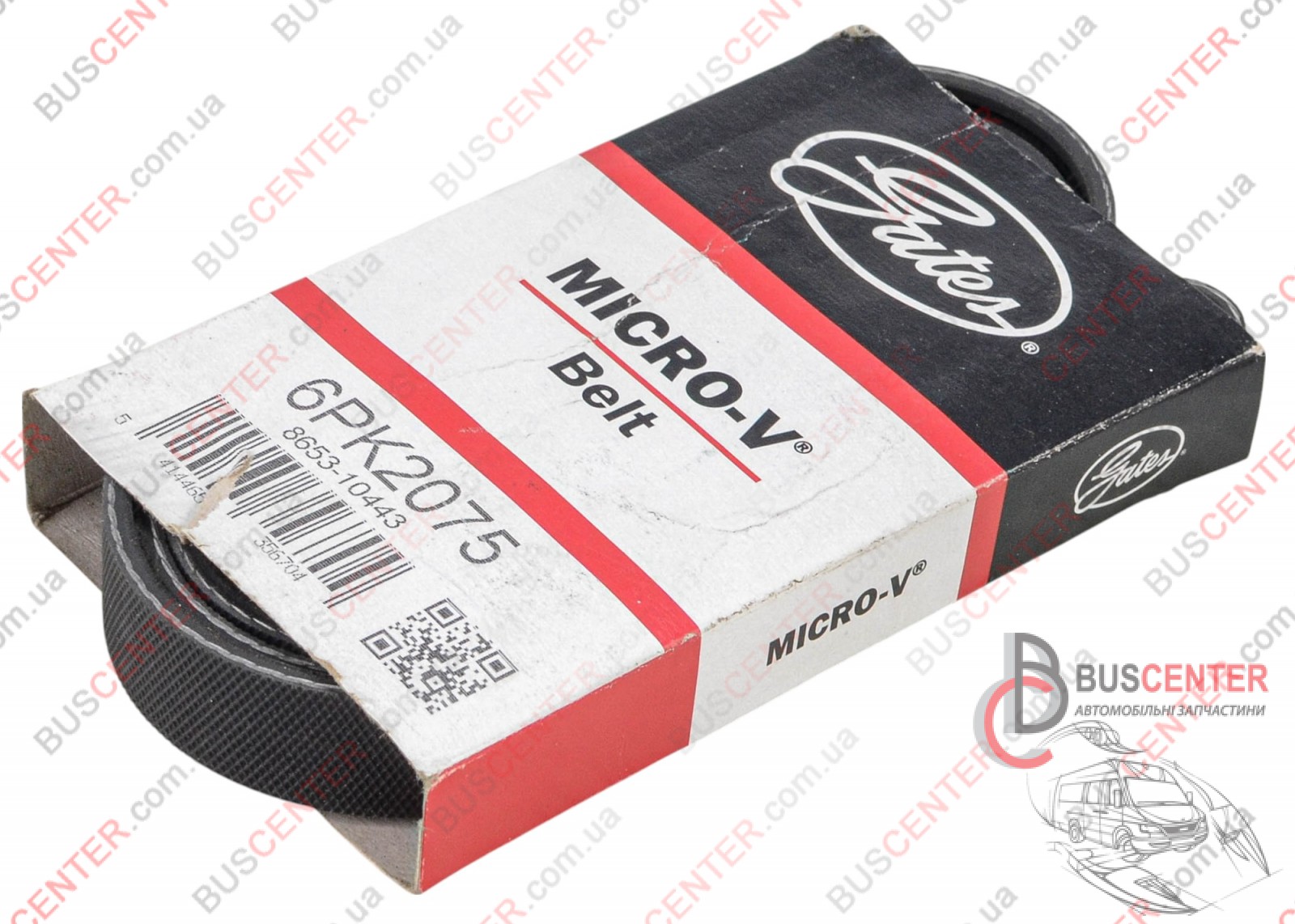 Фотографія запчастини Ремень ручейковый 6 PK 2075