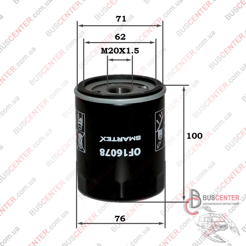 Фотография запчасти Масляный фильтр