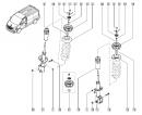 Амортизатор передний газовый (стойка)