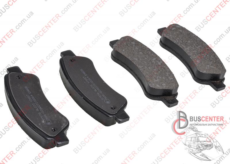 Фотографія запчастини  Гальмівні колодки задні ( дискові гальма)