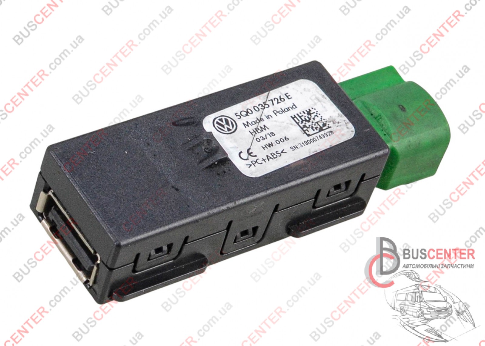 Фотографія запчастини Разъем USB вход