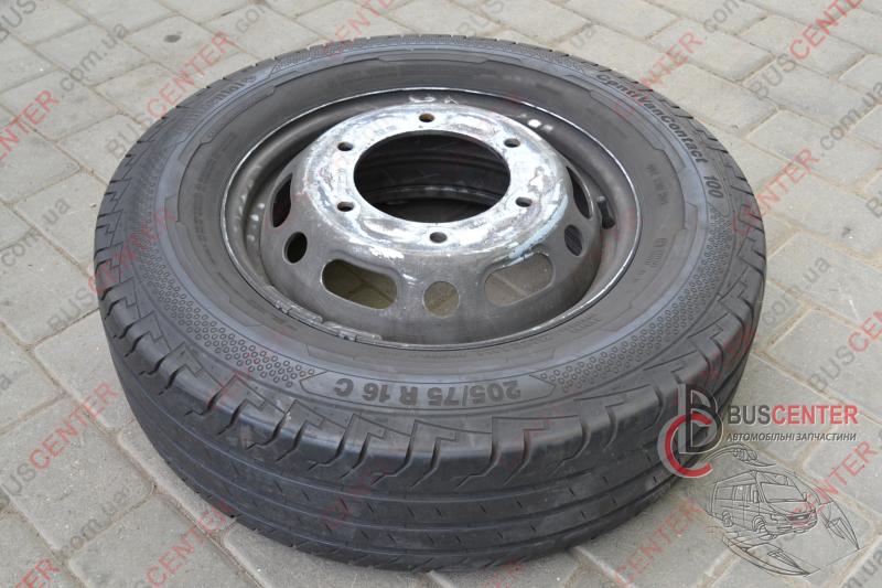 Колесо R16 5 1/2Jx16H2 (с резиной 205/75 R16C) (двухкатковый/ спарка, пара)