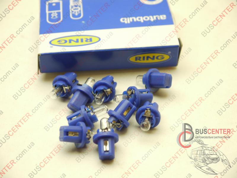 Фотография запчасти Лампочка 12V 1.2W (BX8.5d Blue (в щиток приборов)