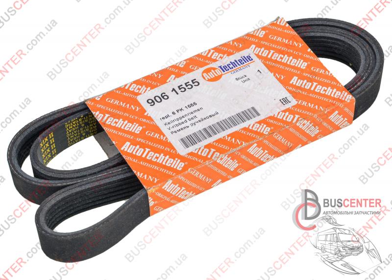Фотографія запчастини  Ремінь струмковий 6 PK 1555