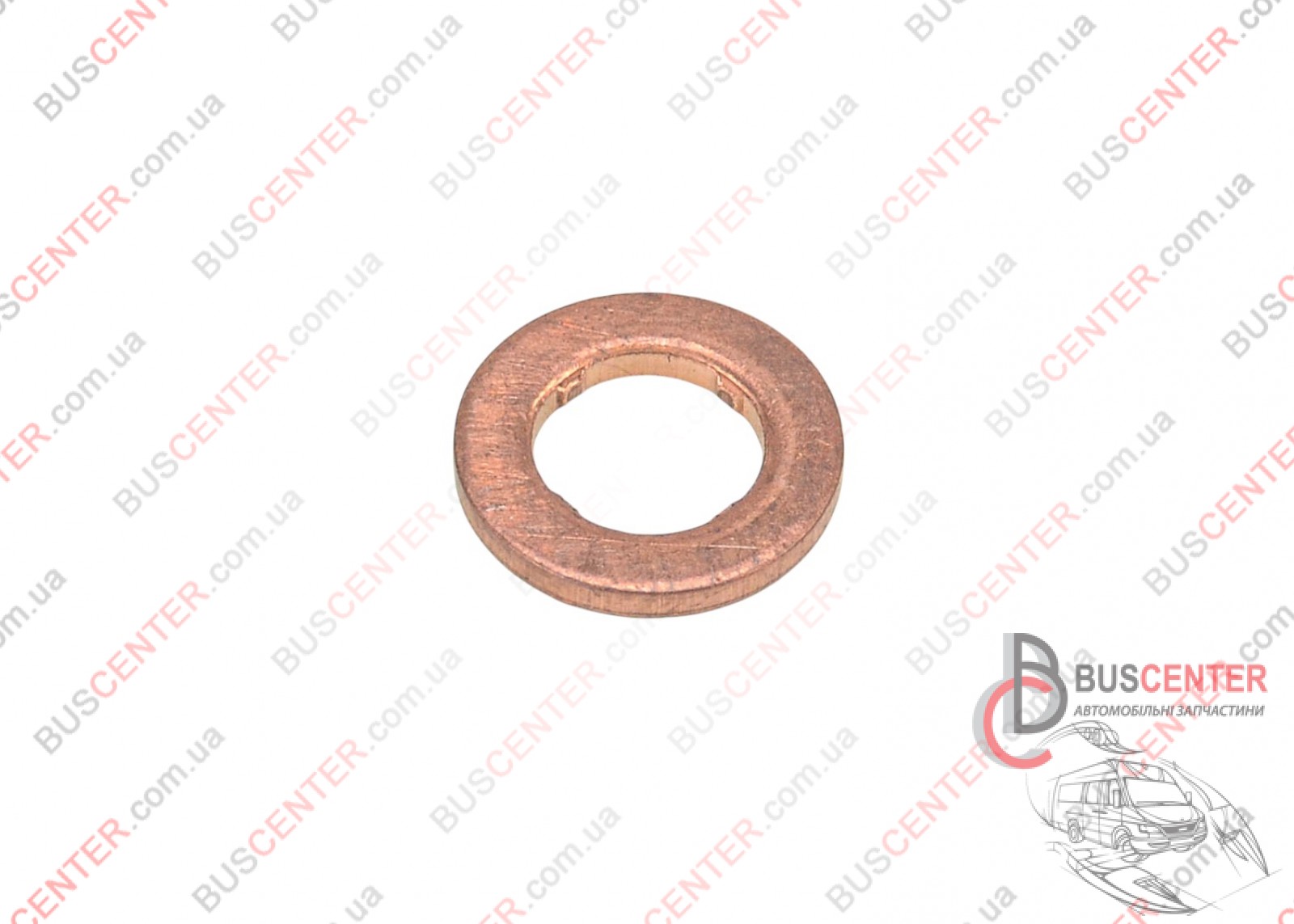 Фотография запчасти Уплотнительное кольцо форсунки (прокладка, шайба - 1 шт)