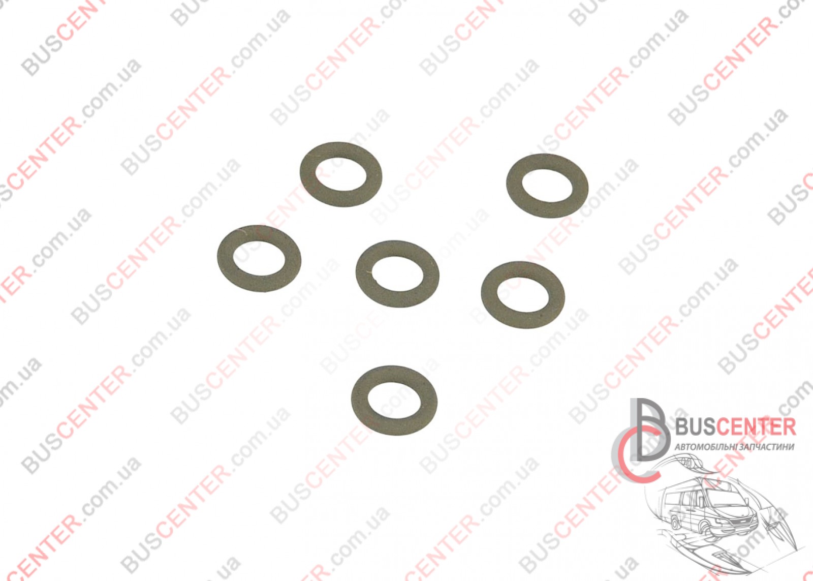 Фотография запчасти Уплотнительное кольцо обратки форсунки Common Rail (- фитинга/ трубки обратки - резиновое кольцо, сальник, манжет, прокладка, резинка  комплект  6 шт)