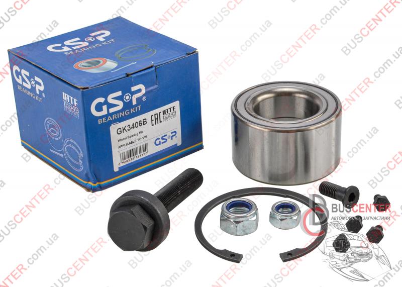 Фотография запчасти Подшипник ступицы колеса передний/ задний (ступичный подшипник)