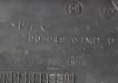 Молдинг задней двери правой до 2003 (листва, декоративная накладка)