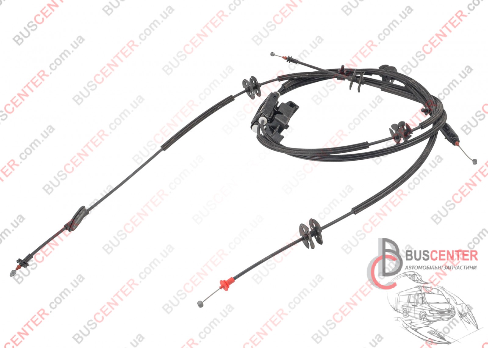 Фотографія запчастини Трос замка двери боковой раздвижной правой (длинный)