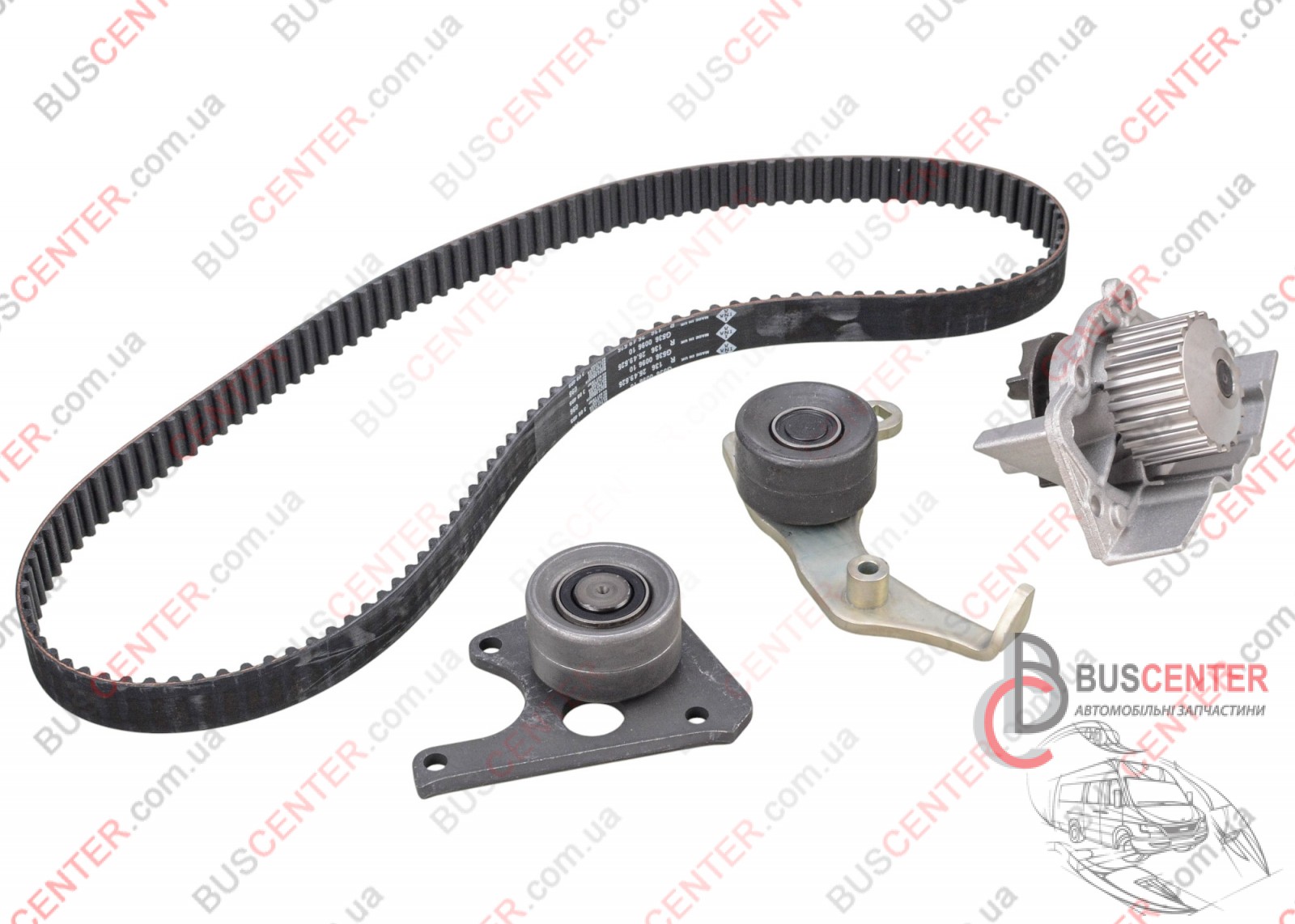 Фотография запчасти Комплект для замены ГРМ (комплект с водяной помпой)