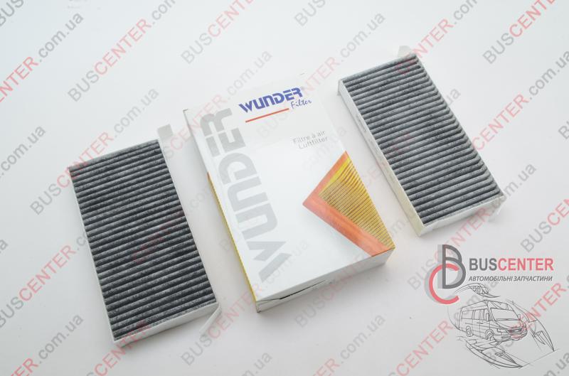 Фотография запчасти Фильтр салона (угольный /комплект - 2 шт)