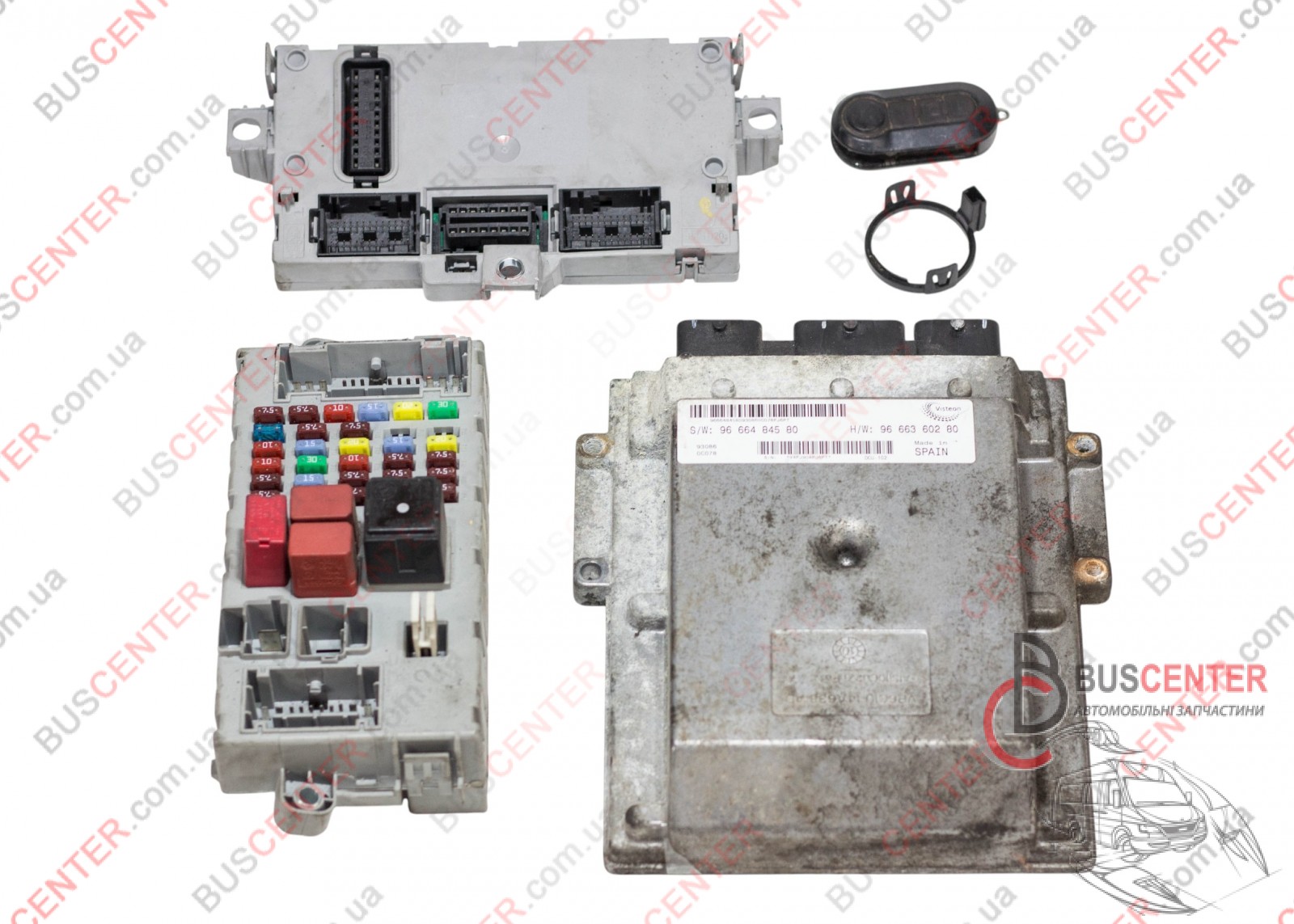 Фотография запчасти Электронный блок управления (ЭБУ) (комплект)