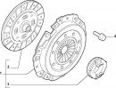 Корзина сцепления D242/ обратный выжим (обратный выжим)