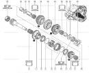 Шестерня 1-й передачи 11x46 большая с 2006