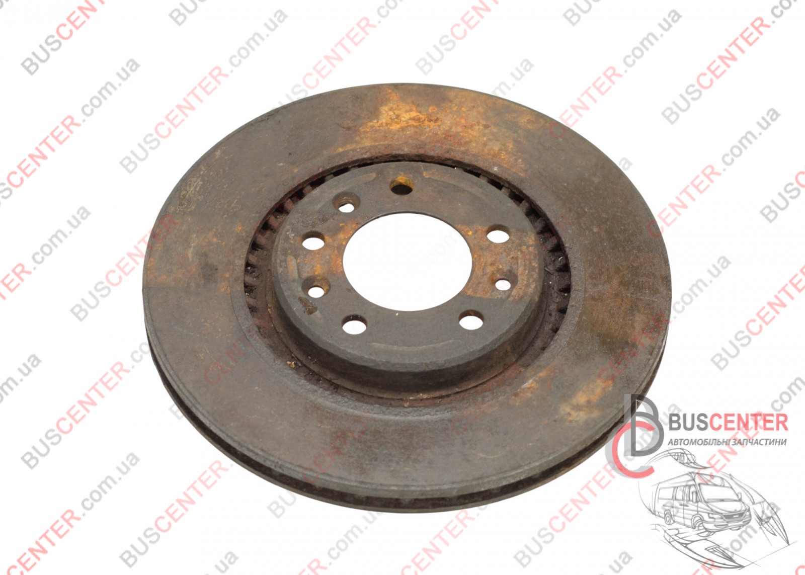 Фотографія запчастини Тормозной диск задний вентилируемый