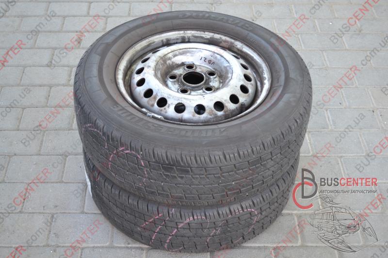 Колесо 6JX15 H2 ET55  (с резиной 205/65 R15) (пара)