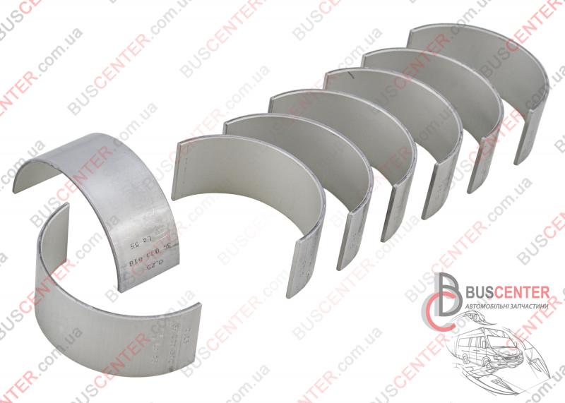 Фотография запчасти Вкладыш шатуна 0.25 (комплект - 8 шт)