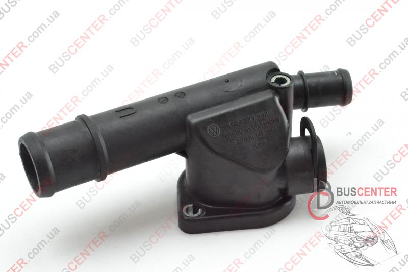 Фотографія запчастини  Фланець охолоджувальної рідини ( водяний патрубок, трійник)